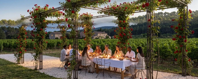 Pergola coin repas